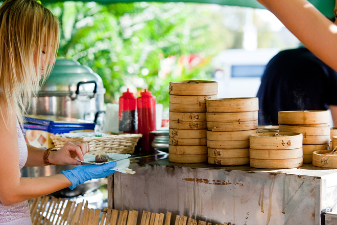 Klasikou sú určite Dim Sum od Tamarind Tree na Street Food Jam