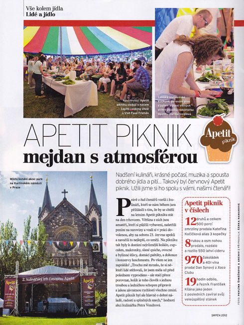 Apetit piknik - mejdan s atmosférou