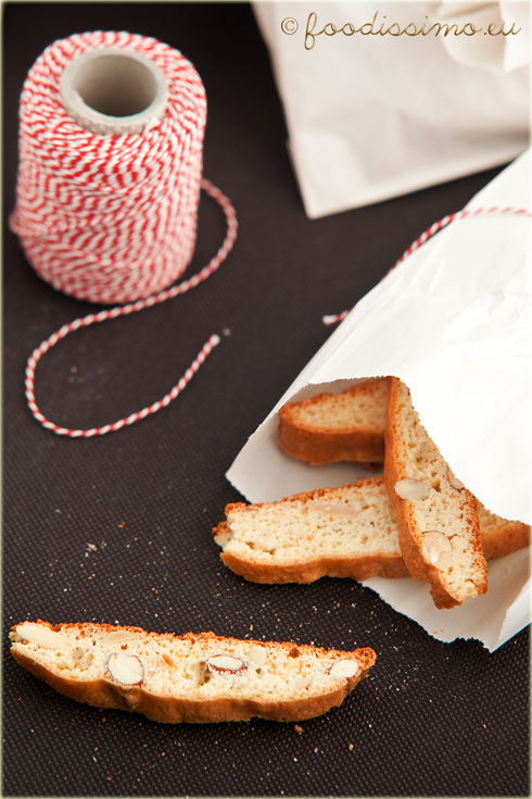 Mandlové cantuccini z mojej produkcie. Určite vyskúšajte